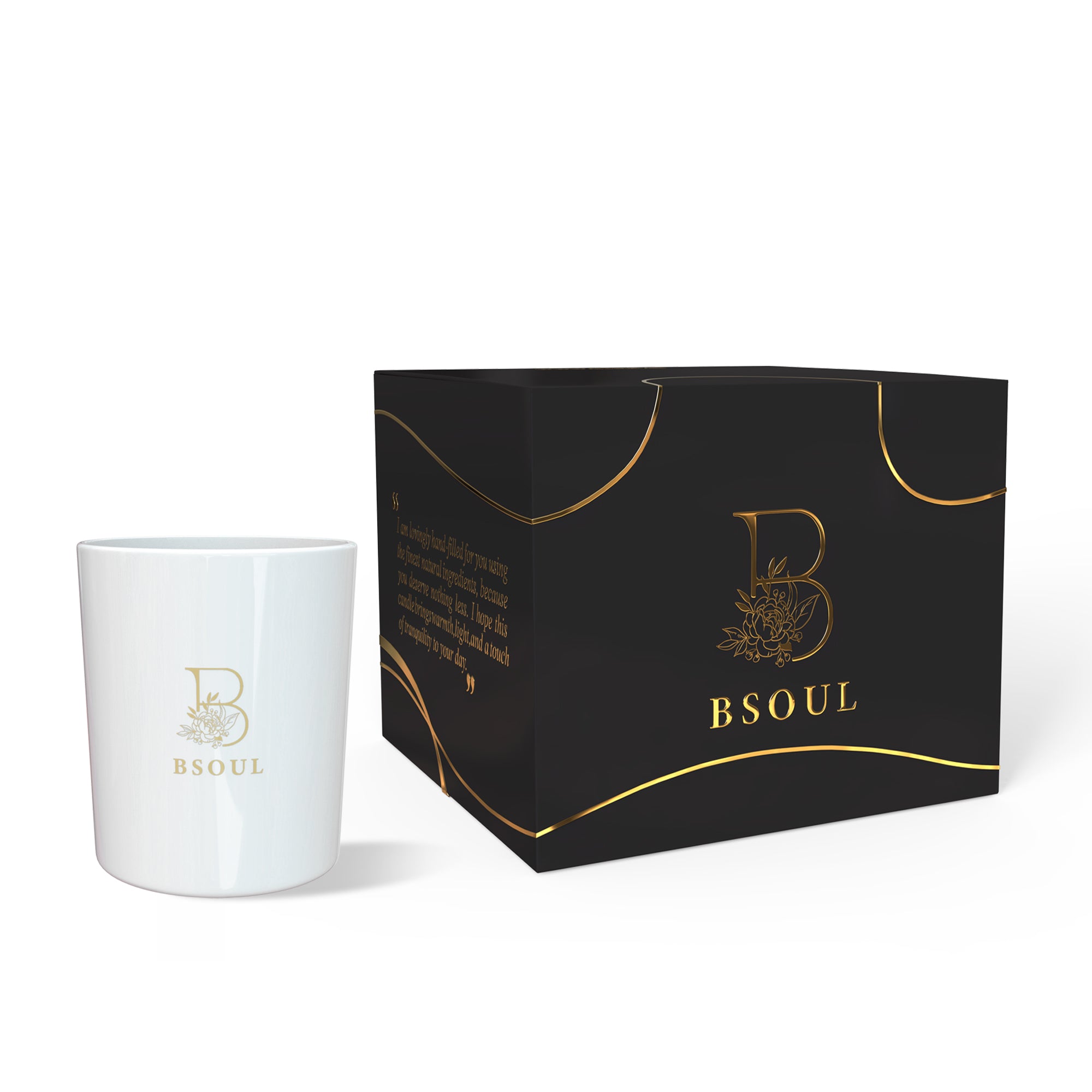 BSOUL Brand White Candle
